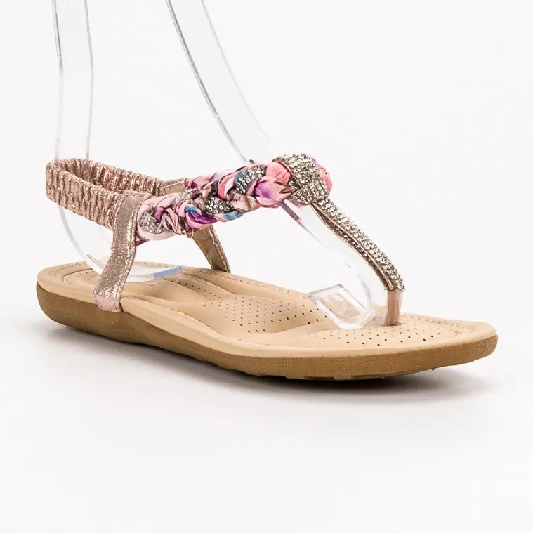 Cm Paris Modieuze Japanse sandalen roze