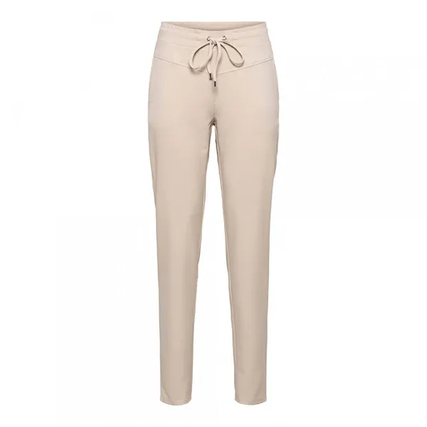 &CO WOMEN BROEK PENNY COMFORT TWILL  SAND