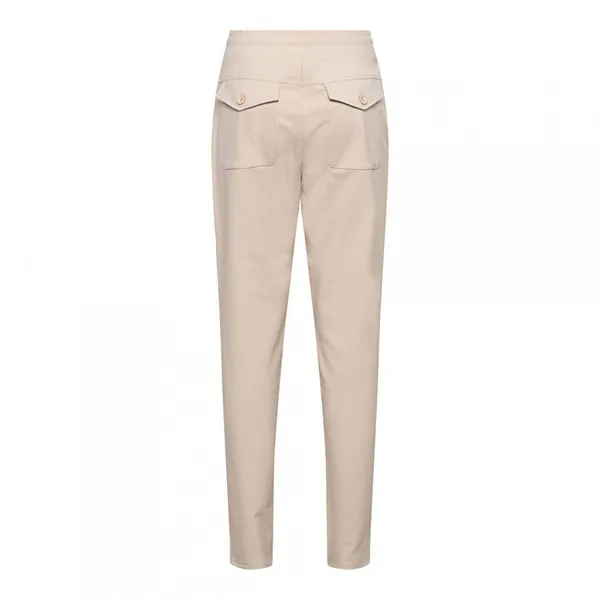 &CO WOMEN BROEK PENNY COMFORT TWILL  SAND