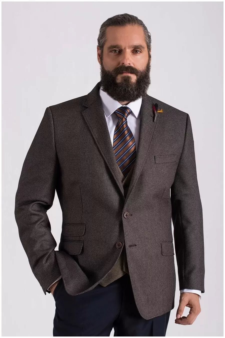 Colbert van Plus Man viscose.