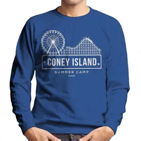 Coney Island zomer kamp mannen Sweatshirt