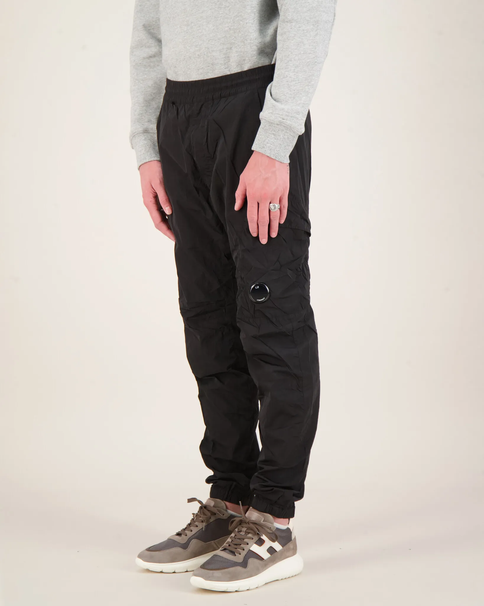 C.P. Company Stretch Cargo Pants Zwart