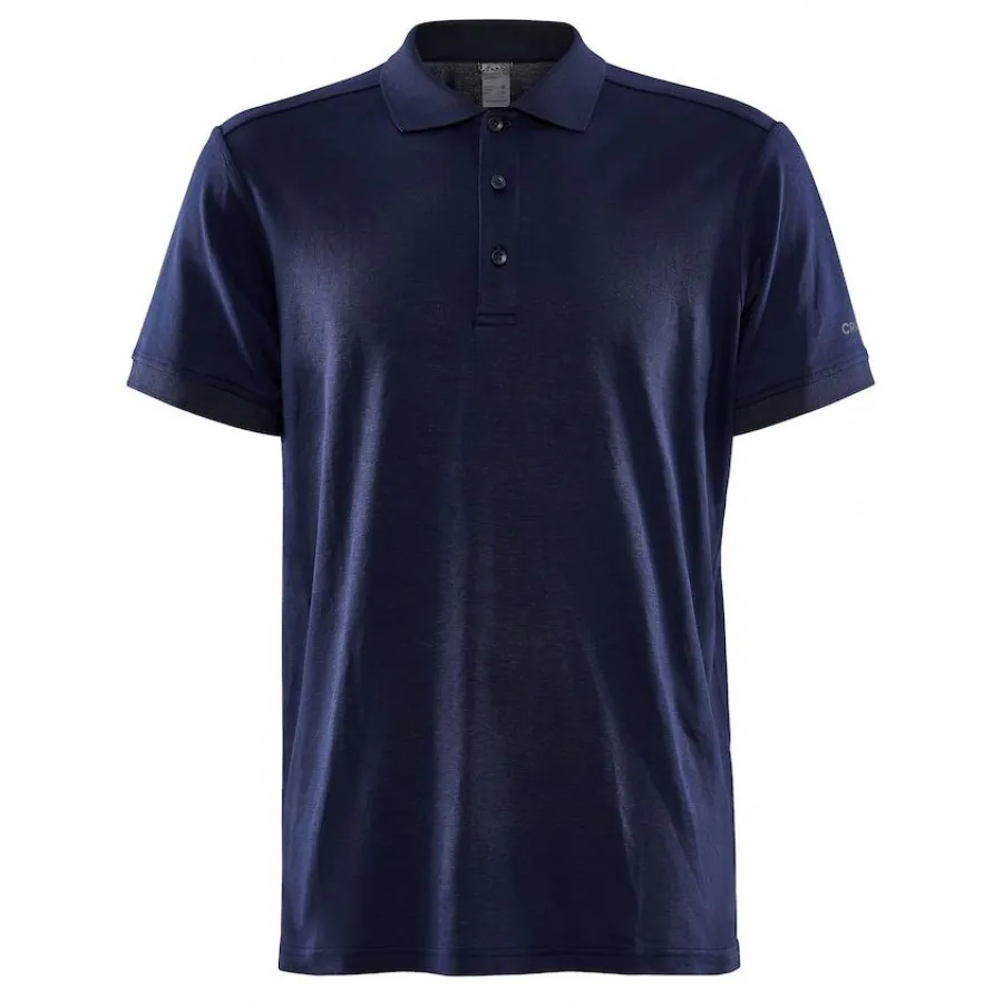 Craft Core Blend Polo Shirt Heren Navy