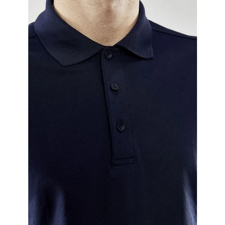 Craft Core Blend Polo Shirt Heren Navy