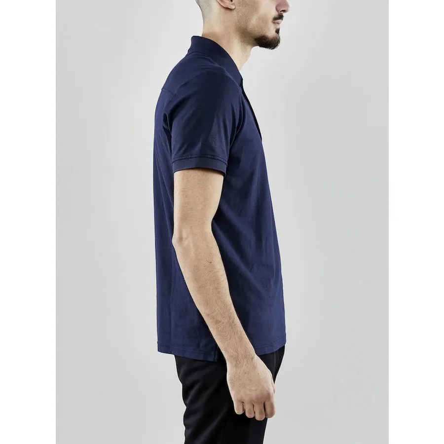 Craft Core Blend Polo Shirt Heren Navy