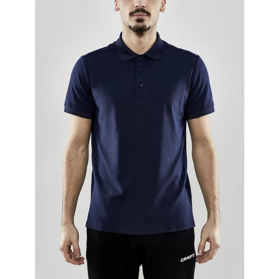 Craft Core Blend Polo Shirt Heren Navy