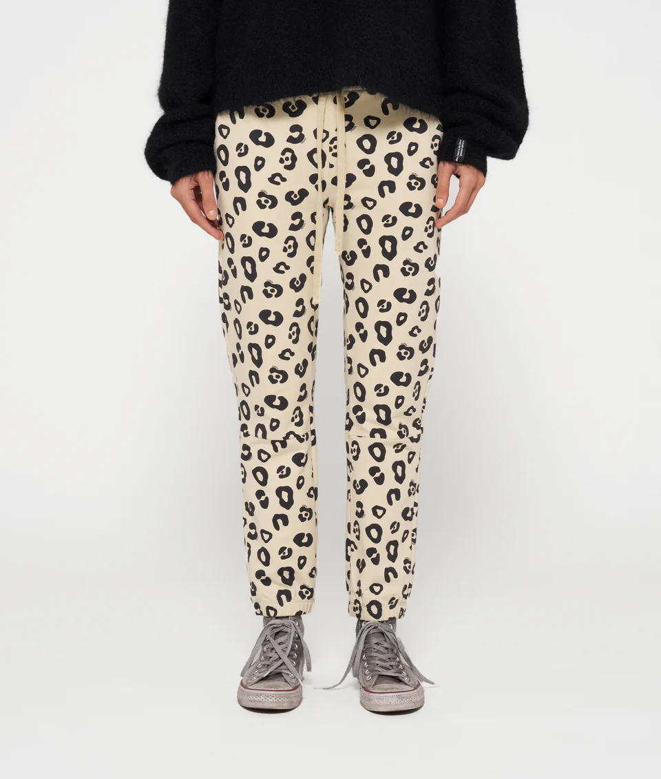 cropped jogger leopard 10DAYS