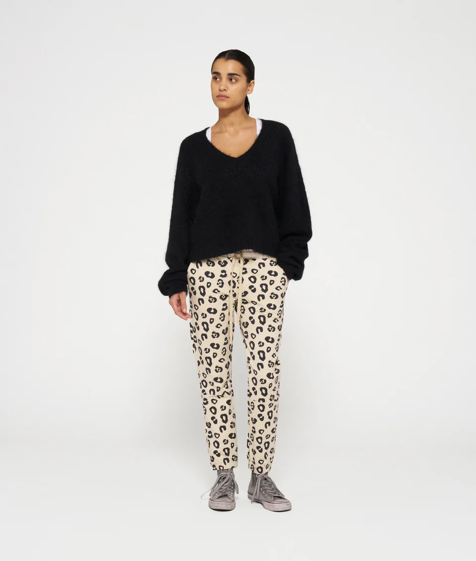 cropped jogger leopard 10DAYS