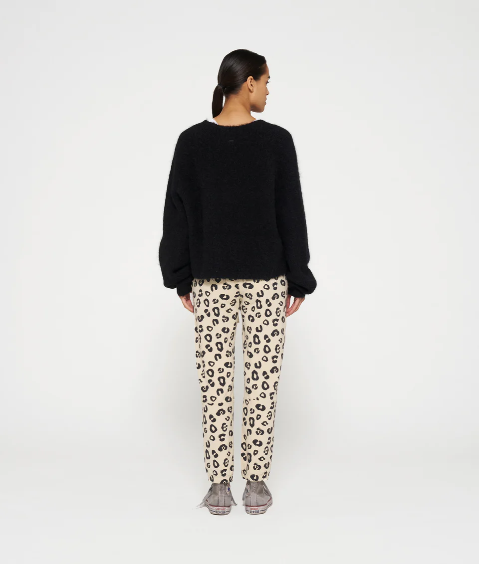 cropped jogger leopard 10DAYS