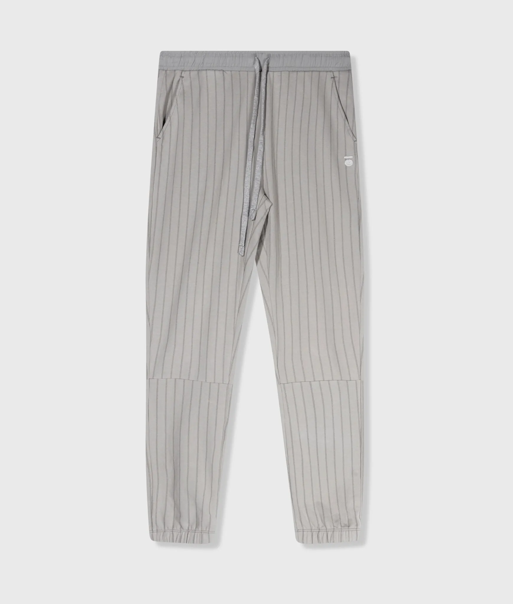 Cropped Jogger Pinstripe Graphite 