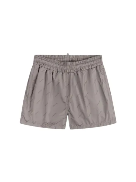 CROYEZ CROYEZ ALLOVER SWIM SHORTS  MUSHROOM