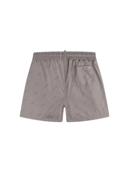 CROYEZ CROYEZ ALLOVER SWIM SHORTS  MUSHROOM