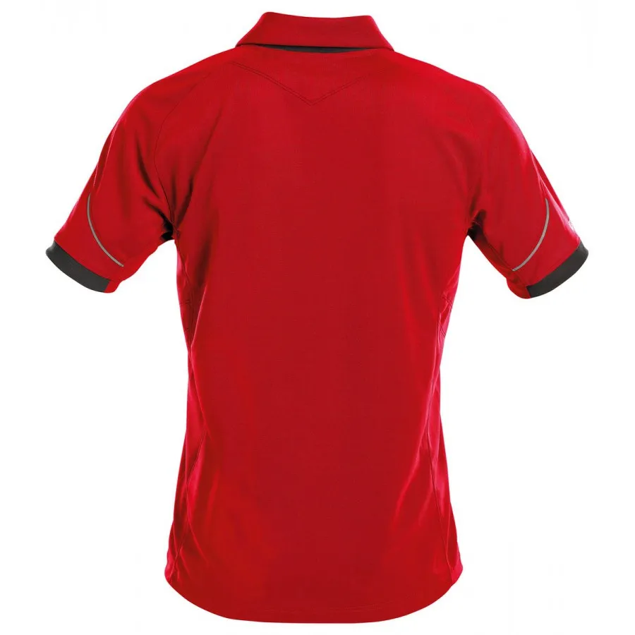 Dassy Traxion Polo Rood/Zwart