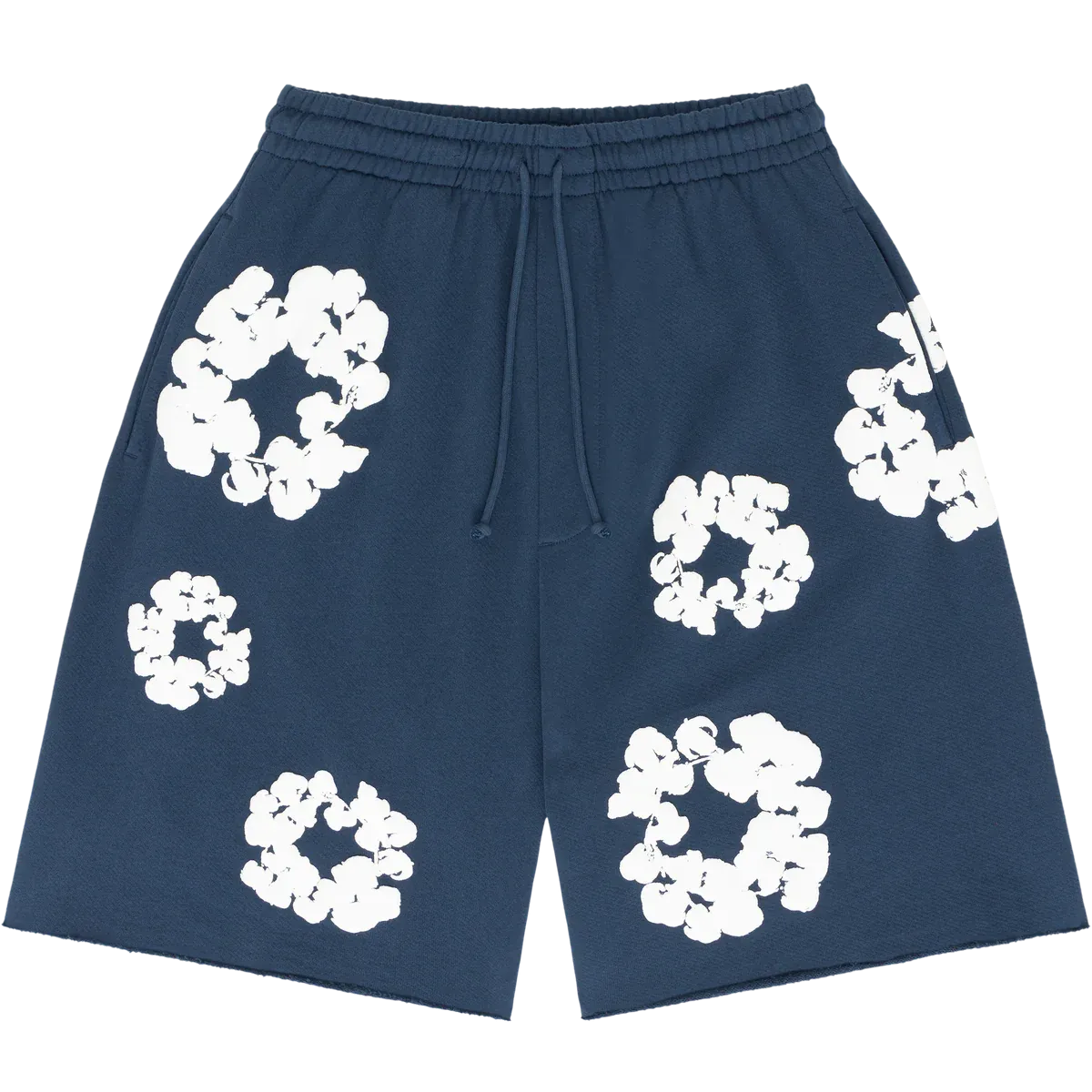 DENIM TEARS  THE COTTON WREATH SHORT NAVY