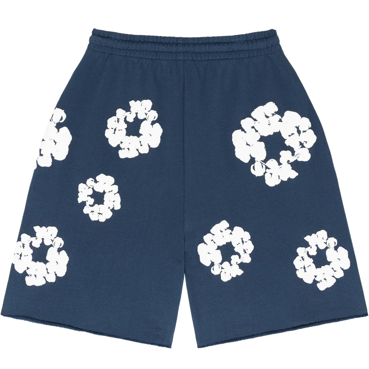 DENIM TEARS  THE COTTON WREATH SHORT NAVY