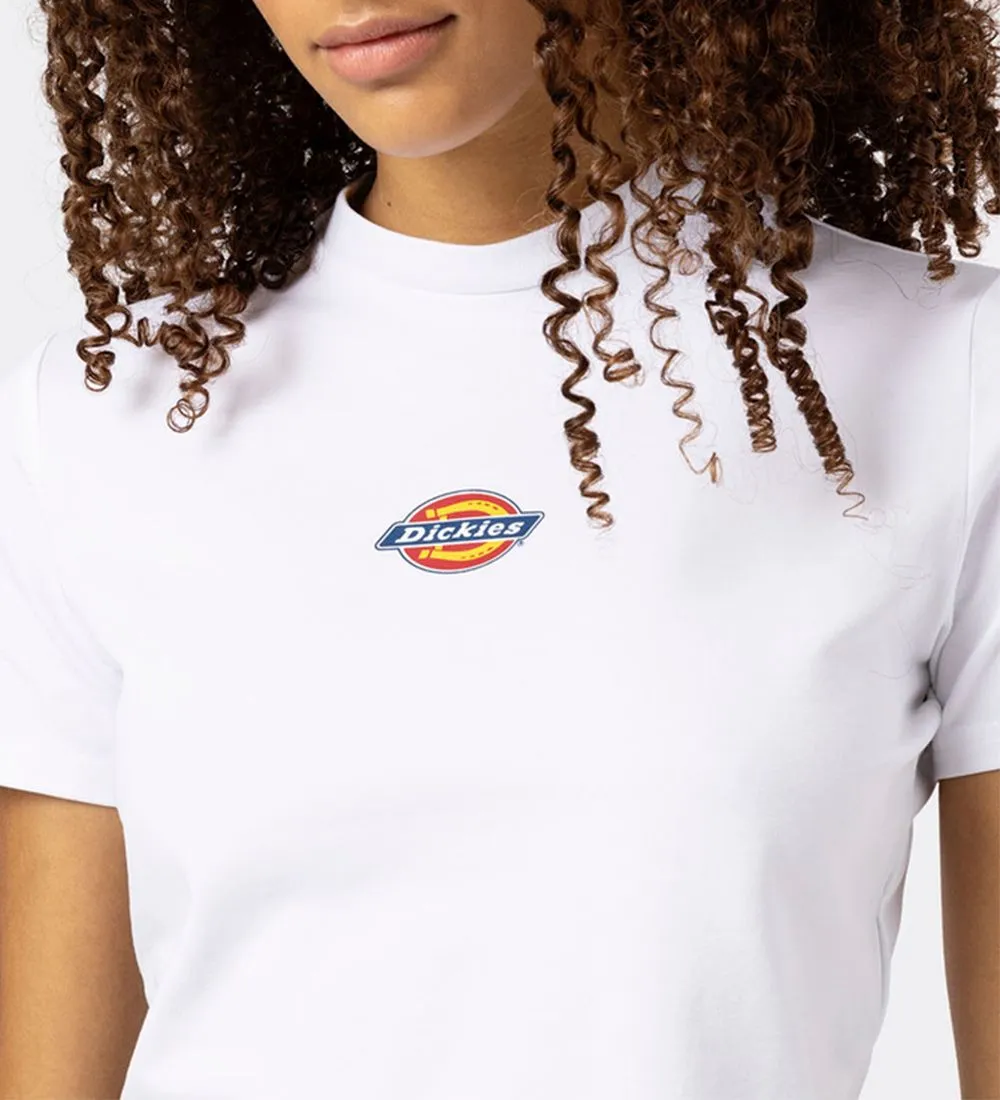 DICKIES TSHIRT  MAPLE VALLEI TEE  WIT