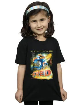 Disney meisjes Big Hero 6 Fred Anime Poster T-Shirt