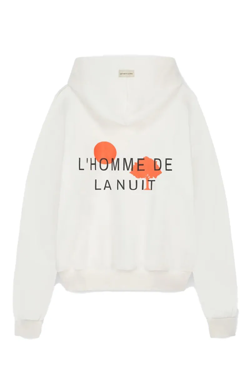 Don't Waste Culture Sweater Edvard Hoodie Wit Edvard Hoodie
