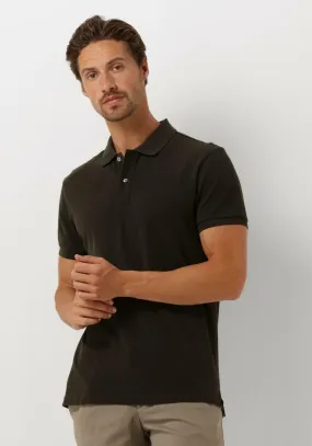 donkergroene profuomo polo polo short sleeve