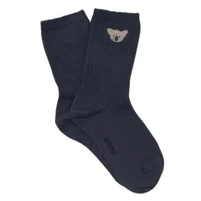 Donsje Bell Socks Koala Night Blue | sokken