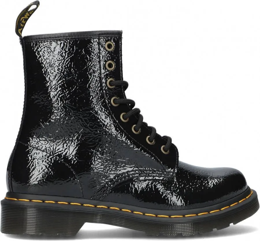 Dr Martens Vegan 1460 laarzen Dr. Martens, Zwart, Dames