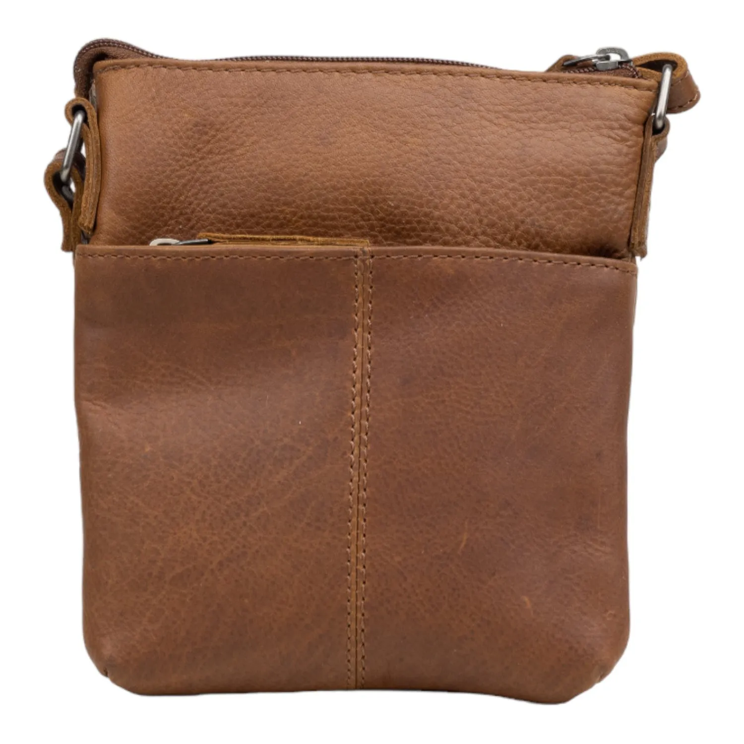 DSTRCT Preston Park Shoulder Bag/ Telephone Bag cognac