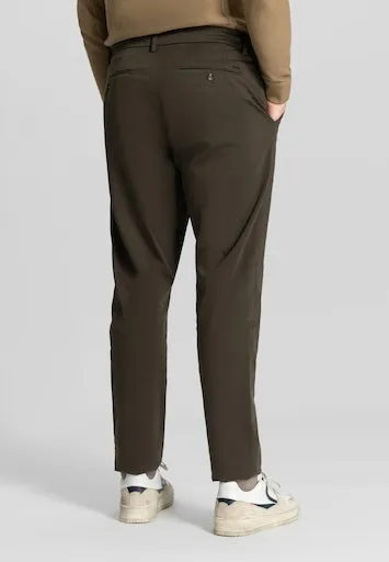 DSTREZZED TWILL KNIT LANCASTER TAPERED JOGGER OLIVE (501750  536)