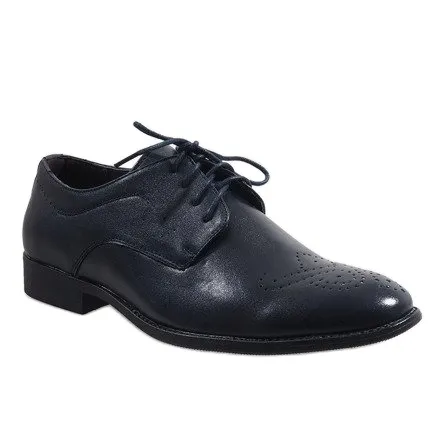 Elegante marineblauwe schoenen D181502B