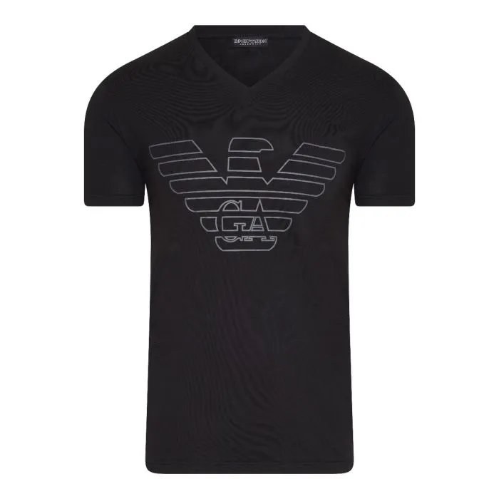 Emporio Armani Tee Big Eagle Black