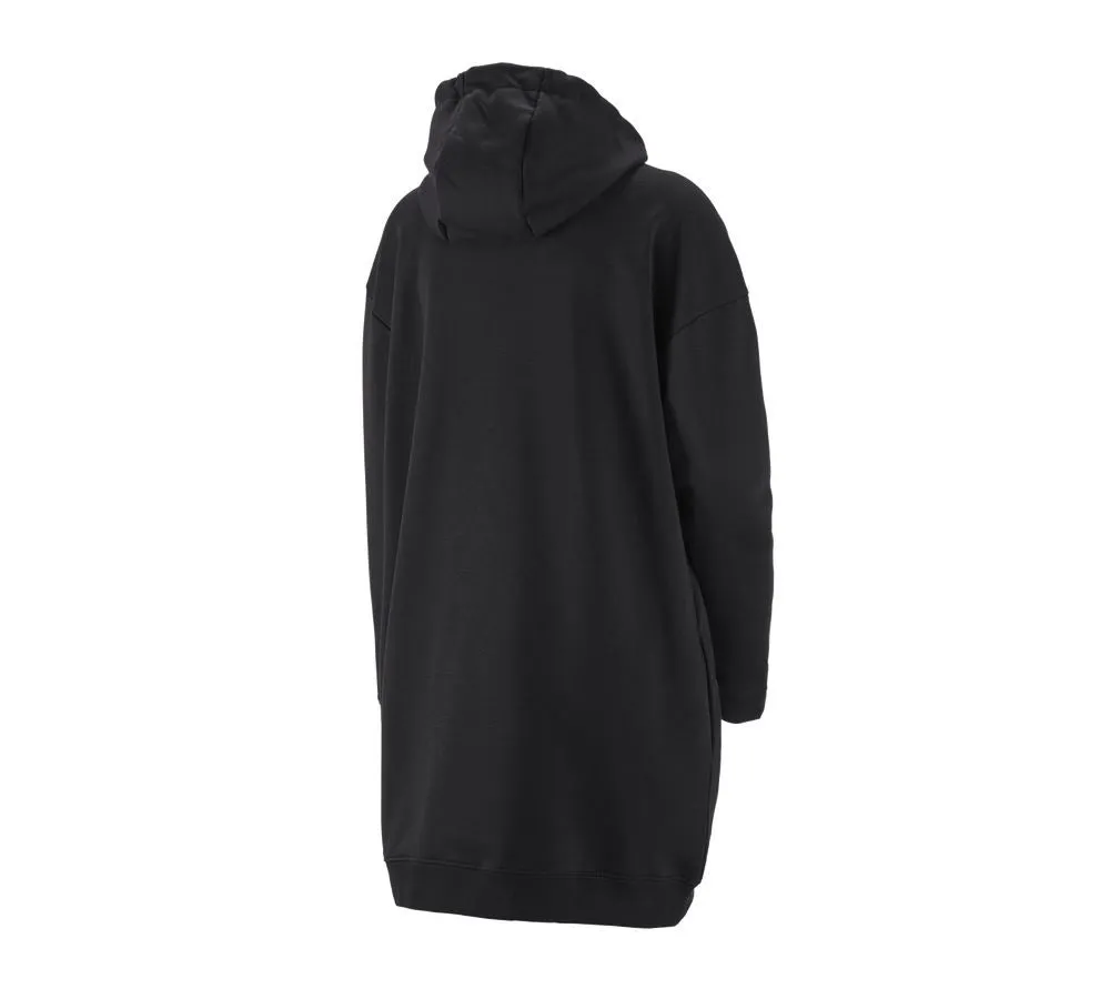 E.S. OVERSIZE HOODYSWEATSHIRT POLY COTTON, DAMES