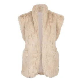 Esqualo gilet F24-37505 - Sand