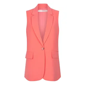 Esqualo gilet SP24-10024 - Strawberry