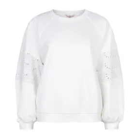   EsQualo Sweater seams embroidery Wit