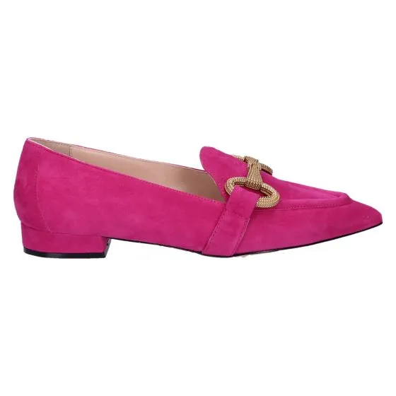 Evaluna EL 182 Mocassin fuxia suede