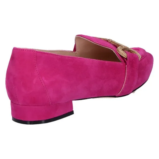 Evaluna EL 182 Mocassin fuxia suede