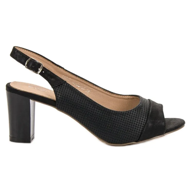 Evento Elegante zwarte sandalen