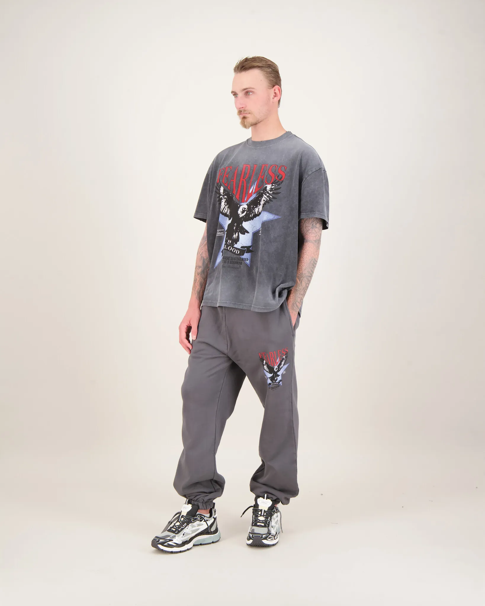 Fearless Blood FB Eagle 02 Pants Grijs