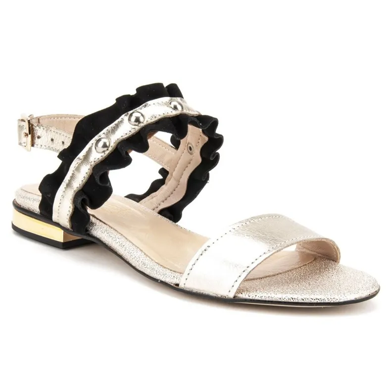 Filippo 500 Sandalen Zwart / Goud gouden