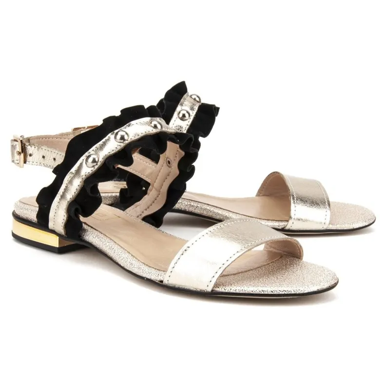 Filippo 500 Sandalen Zwart / Goud gouden