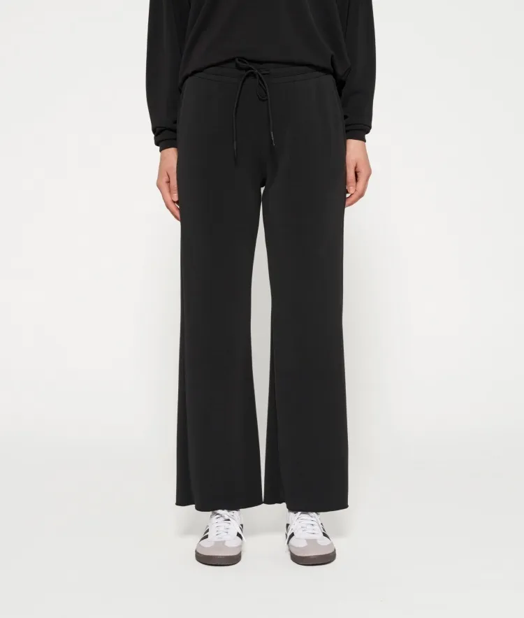 Flared Jogger Scuba Black 