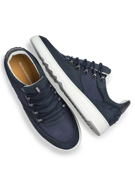 Floris van Bommel Floris Sport DarkBlue Nubuck leathe