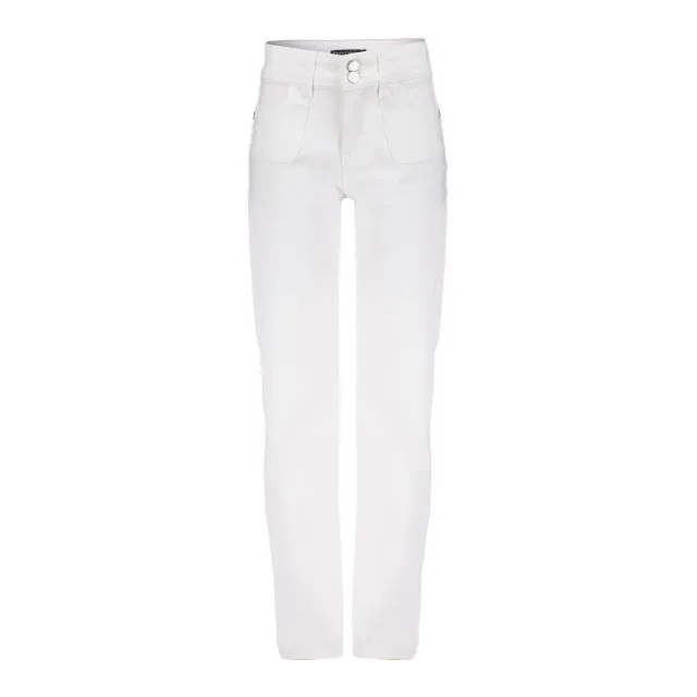 Frankie & Liberty Meisjes jeans broek bootcut love krijt denim
