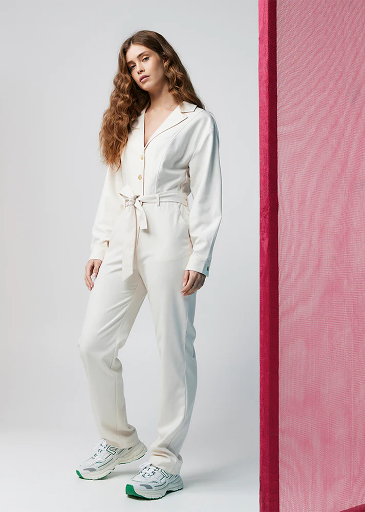 Freebird Kaia jumpsuit Offwhite