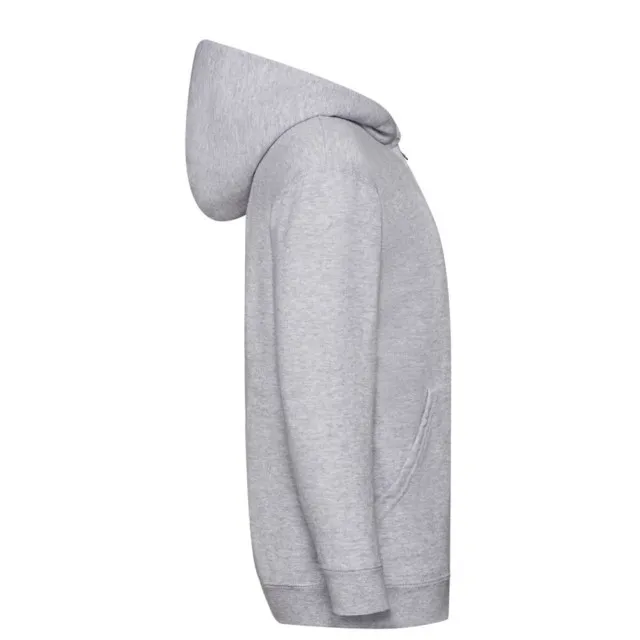 Fruit of the Loom Kinder/kids classic heather full zip hoodie