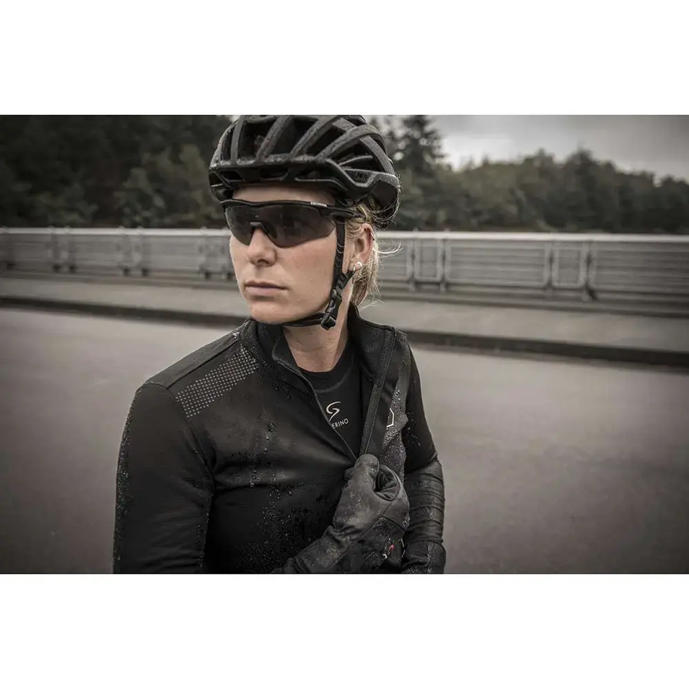 FUTURUM  4 SEASONS Warm Merino Thermoshirt Lange Mouwen Zwart Dames