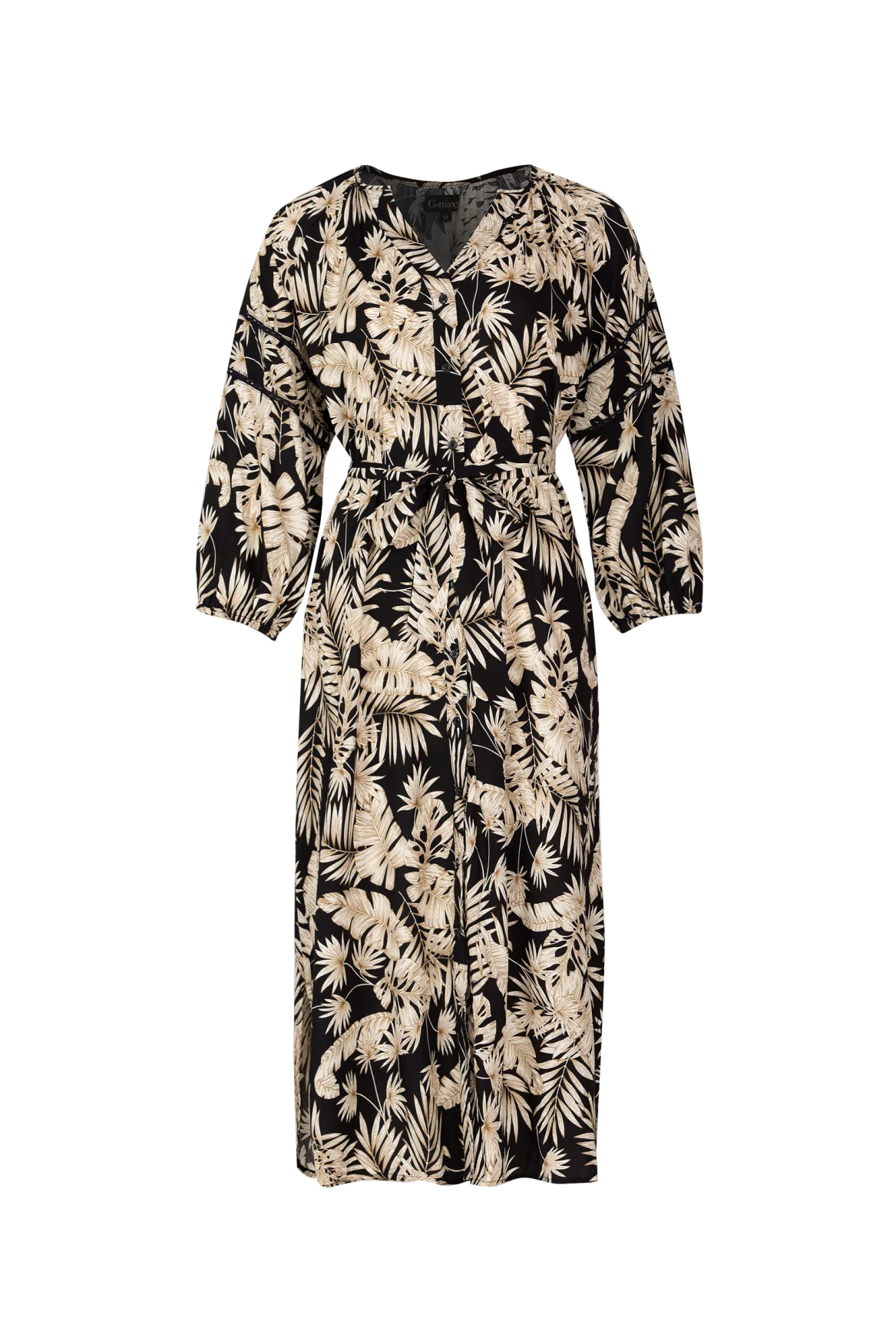 GMAXX GMAXX JURK CINDY ZWART/SAHARA