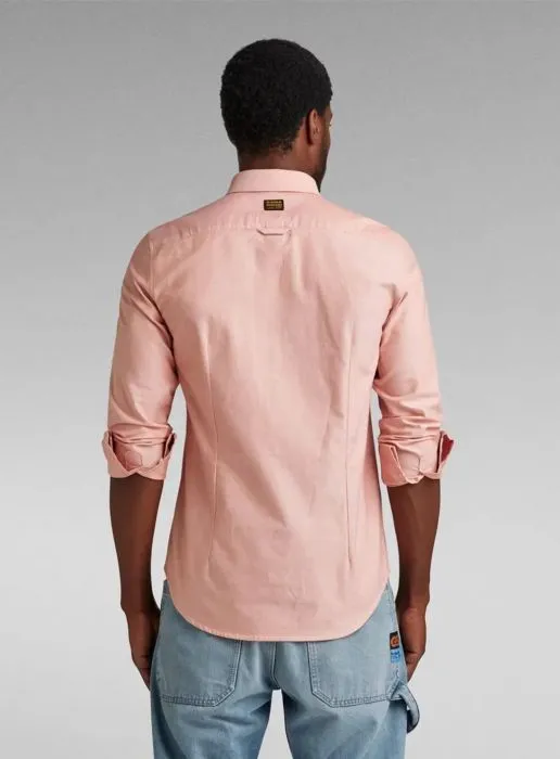 GSTAR OVERHEMD  SLIM FIT  ROZE