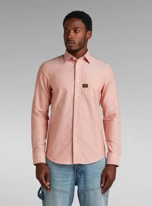 GSTAR OVERHEMD  SLIM FIT  ROZE