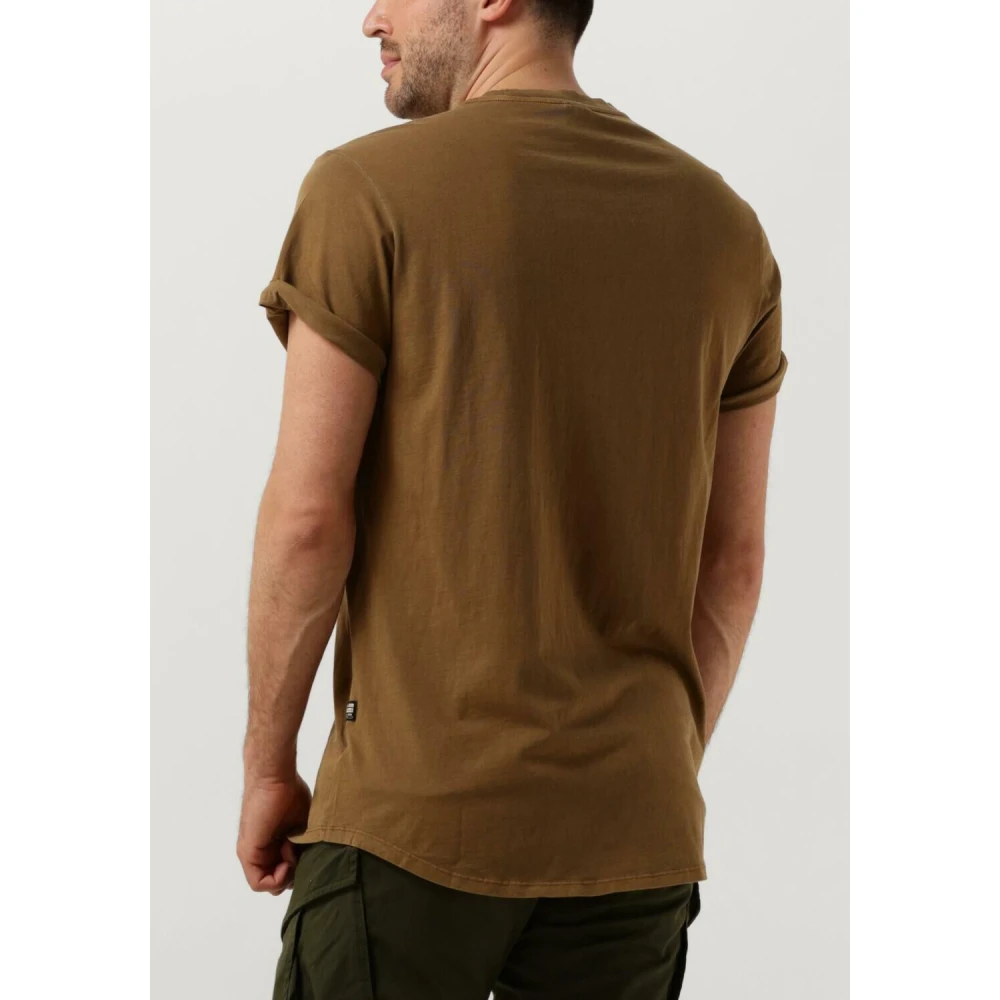 GSTAR RAW HEREN POLO'S & TSHIRTS LASH R T S S CAMEL