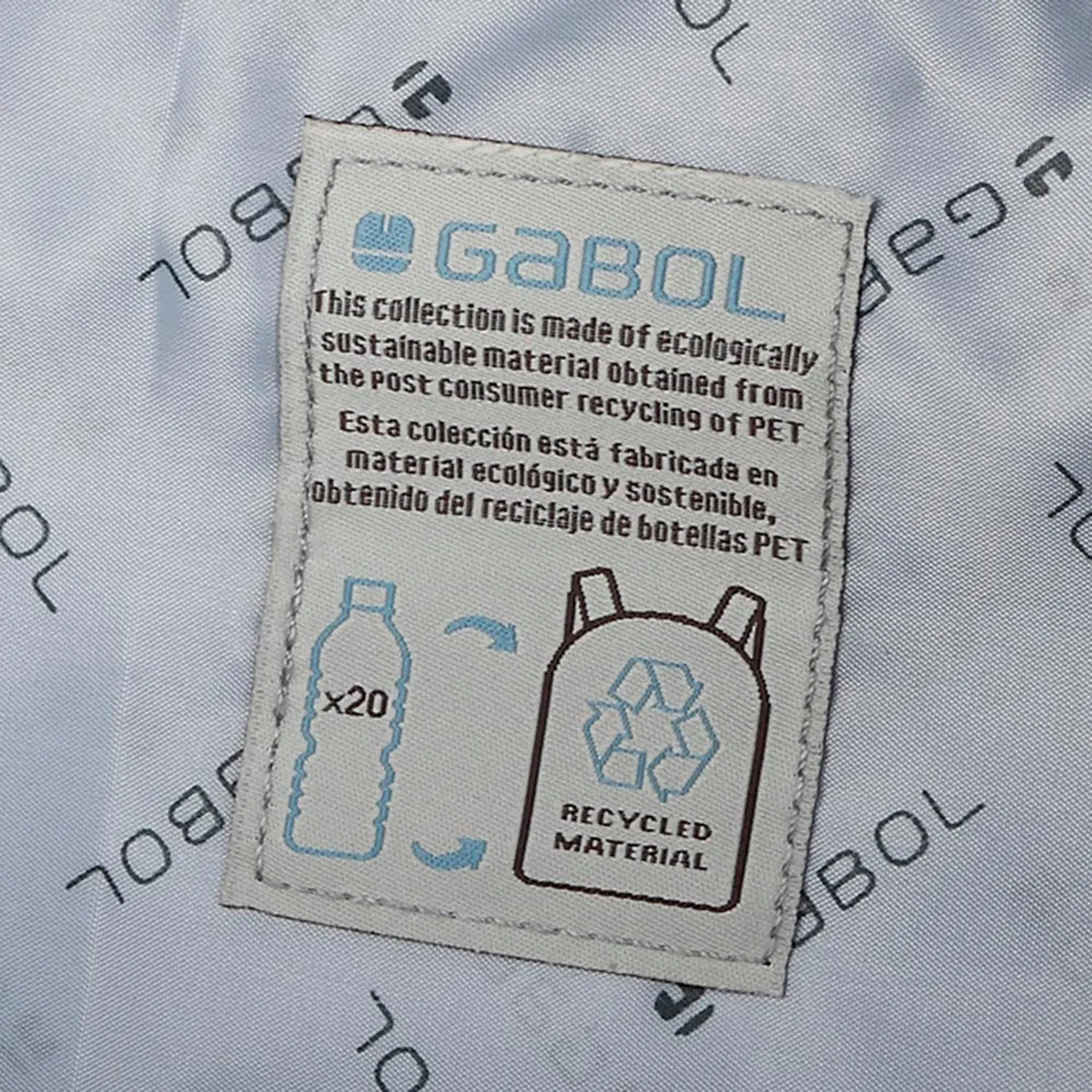 Gabol Week Eco Flight Bag blue